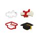 Picture of GRADUATION COOKIE CUTTER SET